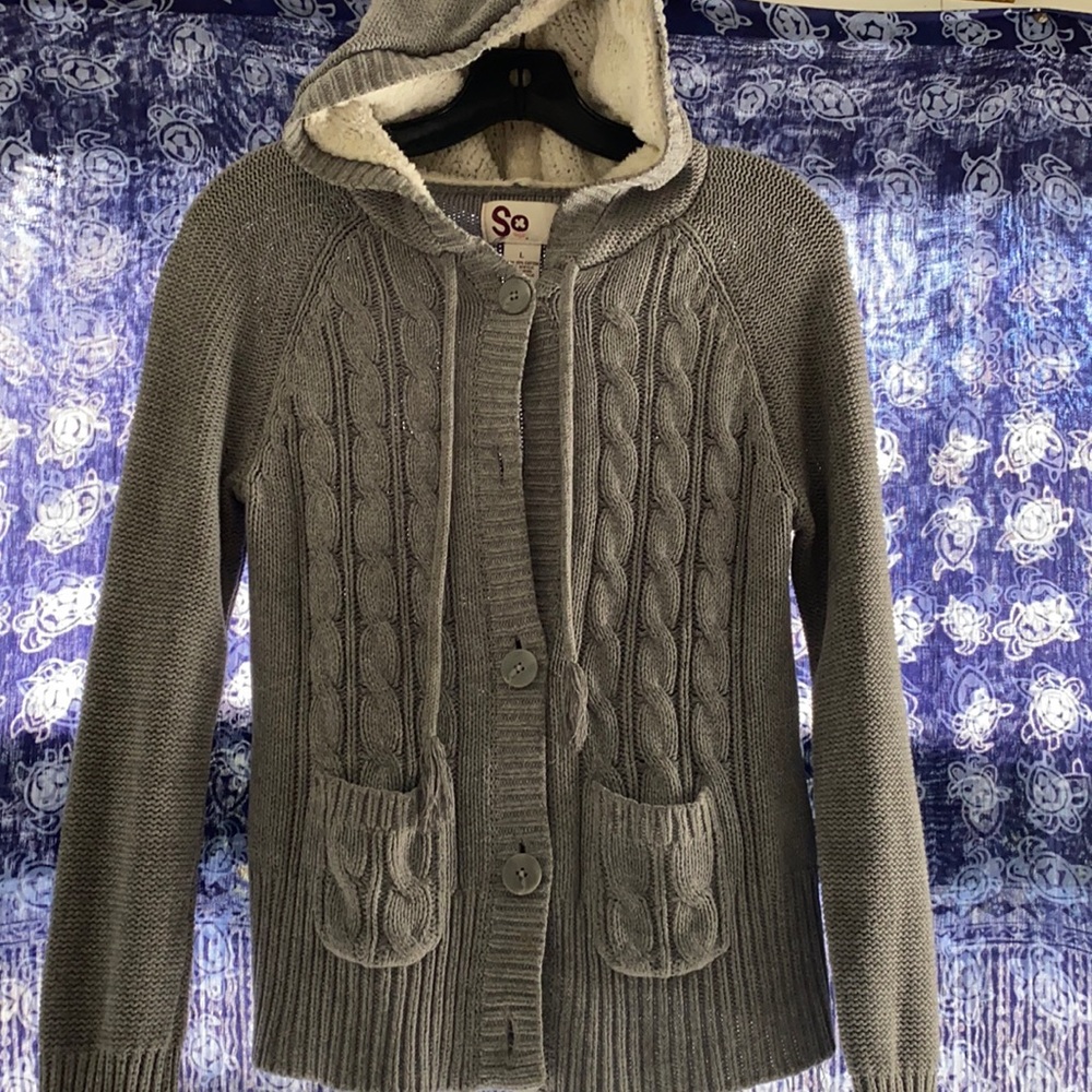 🖤 SO Hooded Cardigan 🖤